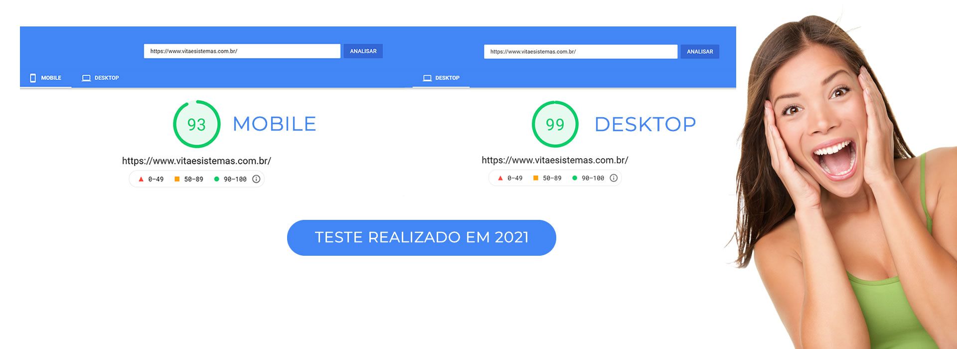 Criação de sites rápidos e leves