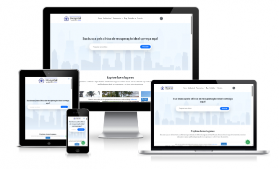 Clinica de reabilitação - Hospital Terapêutico